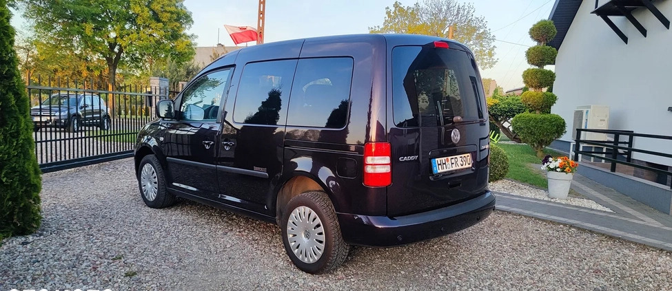 Volkswagen Caddy cena 39900 przebieg: 173000, rok produkcji 2012 z Tarnowskie Góry małe 704